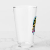 Verre Graphique des lumières de Neon Retro Supergirl (Droite)