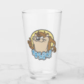 Verre Graphique en cercle extensible TAZ™ (Devant)