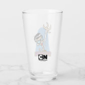 Verre Graphique Nom de caractère Mandark (Dos)