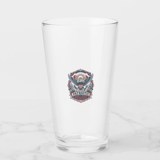 Verre Graphique vectoriel de fierté du désert du Sud-Oue (Devant)