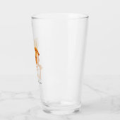 Verre Graphique Vintage Qilin (Gauche)