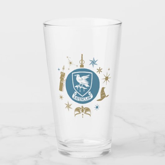 Verre Graphisme de Boule de Noël RAVENCLAW™ (Devant)