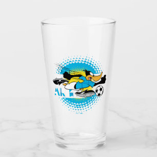 Verre Graphisme de l'équipe d'Argentine de football avec