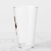 Verre Graphisme de l'inscription Tengwar de FRODO™ MOUNT (Gauche)