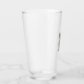 Verre Graphisme de mode de rue de dessin animé de chien (Droite)