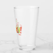 Verre Graphisme du logo du personnage Grinch ! (Gauche)