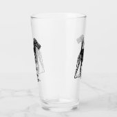 Verre Gravure Airedale Terrier (Droite)