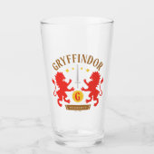 Verre GRAYFFINDOR™ Maison double Lion épée graphique (Devant)