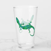 Verre Green Gecko (Dos)