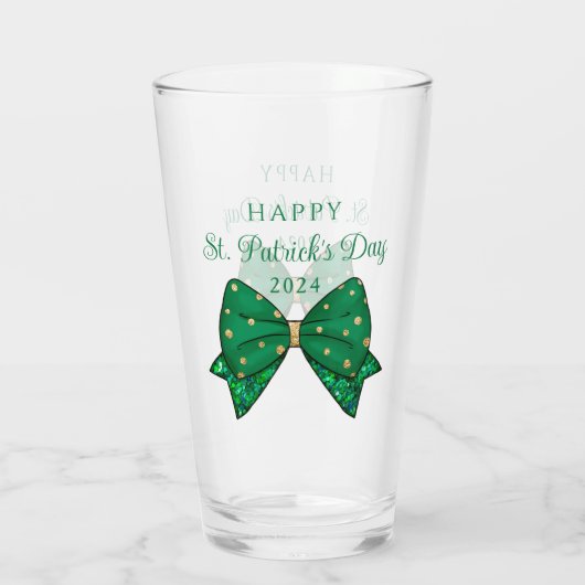 Verre Green Happy St. Patrick's Day 2024 (Dos)