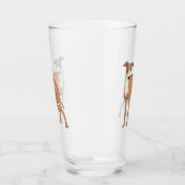 Verre Greyhound dog (Gauche)