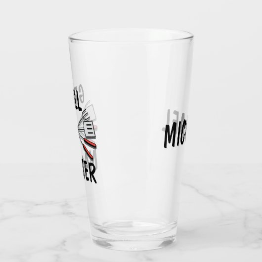 Verre Grill Master avec nom (Gauche)
