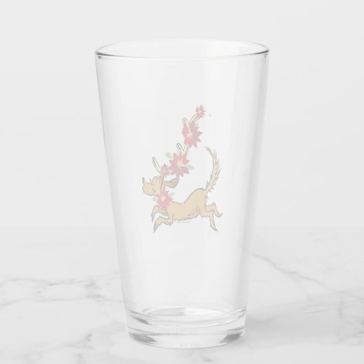 Verre Grille | Max Christmas Pointsettia (Dos)