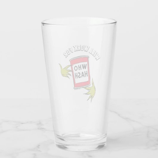 Verre Grinch classique | Fonctionnera pour le devis de h (Dos)
