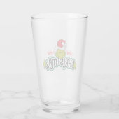 Verre Grinch Classique | Joyeux Joyeux Noël (Dos)