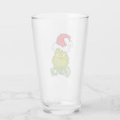 Verre Grinch Classique | Méchant ou Gentil (Dos)