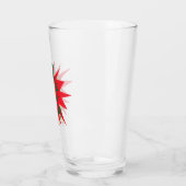 Verre Grinch Classique | Starburst Rouge (Gauche)
