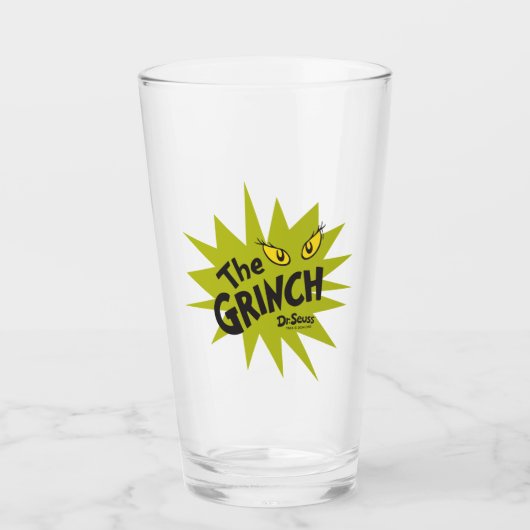 Verre Grinch Classique | Starburst Vert (Devant)