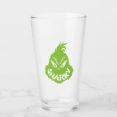 Verre Grinch | La face grincheuse (Devant)