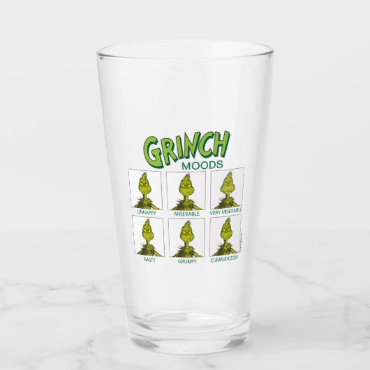 Verre Grinch | Tableau d'humeurs (Devant)