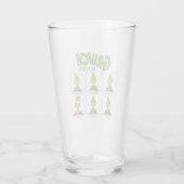 Verre Grinch | Tableau d'humeurs Édition Noël (Dos)