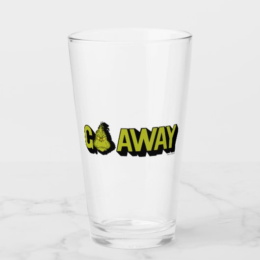 Verre Grinch | Va-t'en (Devant)