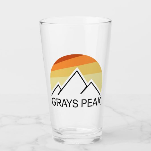 Verre Gris Peak Rétro (Devant)