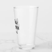 Verre Groomsman Bachelor Fête de mariage Favor Beer Pint (Gauche)