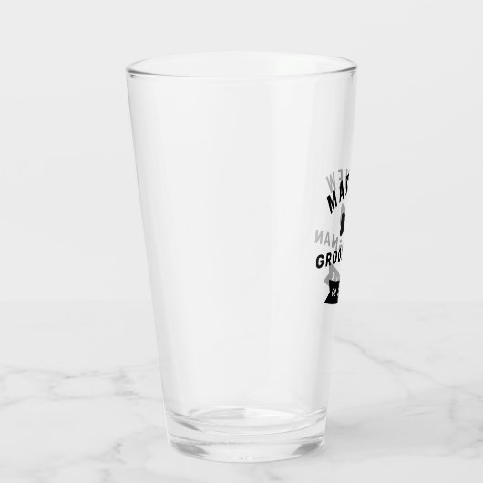 Verre Groomsman de Bow Cravate (Droite)