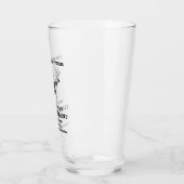 Verre Groomsmen cadeaux LA CHASSE EST SUR les groomsmen  (Gauche)