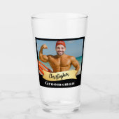 Verre Groomsmen Pint Glass Series : Sip Saver (Devant)