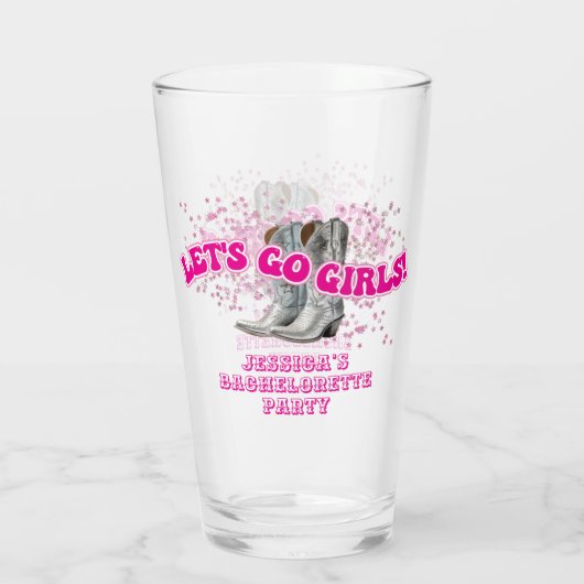 Verre Groovy Allons-y les Filles Enterrement de Vie de J (Dos)