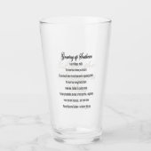 Verre "Grossir Southern Sweet Tea Glass Tumbler (Devant)