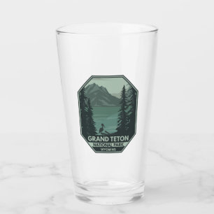 Verre Grue du parc national de Grand Teton Vintage