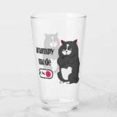 Verre Grumpy mode on funny fat cat (Dos)