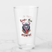 Verre Grüße Vom Krampus Yule Devil Décembre Krampusnacht (Devant)