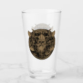 Verre Guerrier Viking Vintage (Devant)