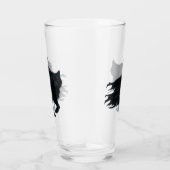Verre Guerrière noire du loup de l'enfer (Droite)