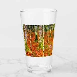 Verre Gustav Klimt Birch Trees