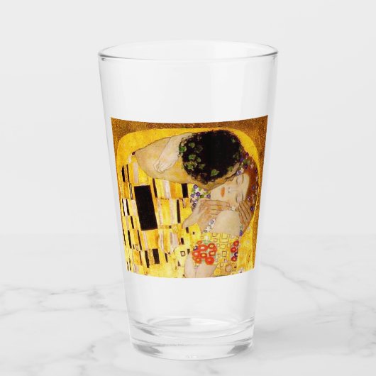 Verre Gustav Klimt La Peinture Classique Du Kiss (Devant)