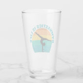 Verre Gymnastique est Cool de vie Sunset Gymnaste (Dos)