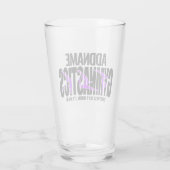 Verre Gymnastique NOM Équipe acrobatique Gymnaste à ress (Dos)