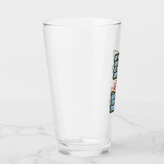 Verre H20 drôle de chimie (Droite)