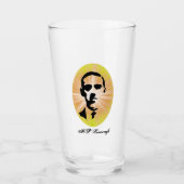 Verre H. P. Lovecraft (Devant)