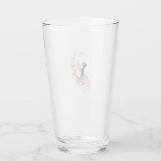 Verre Hada Rosa con Flores de Sakura (Dos)