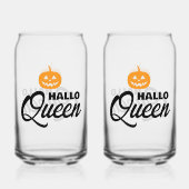 Verre "Hallo Queen" - Collection Halloween Chic (Recto)