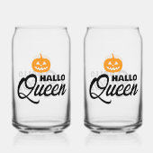Verre "Hallo Queen" - Collection Halloween Chic (Verso)