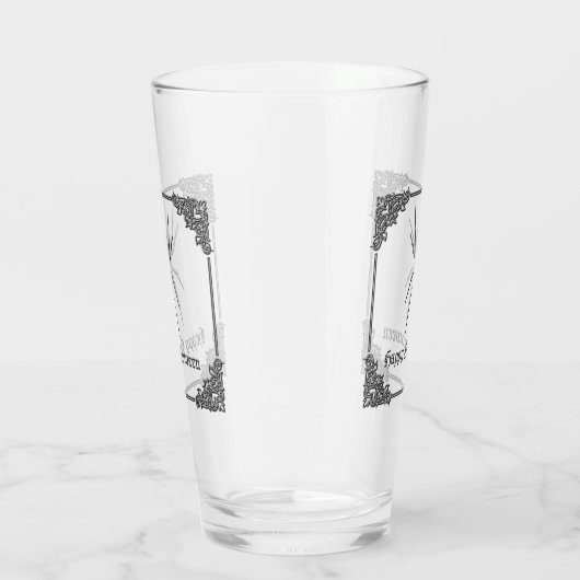 Verre Halloween argentée (Droite)