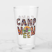 Verre Halloween Camping | Jeu de mots (Dos)