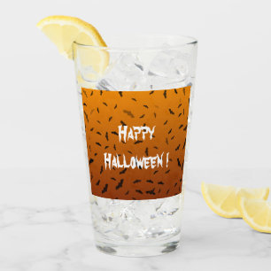 Verre Halloween - Chauves-souris